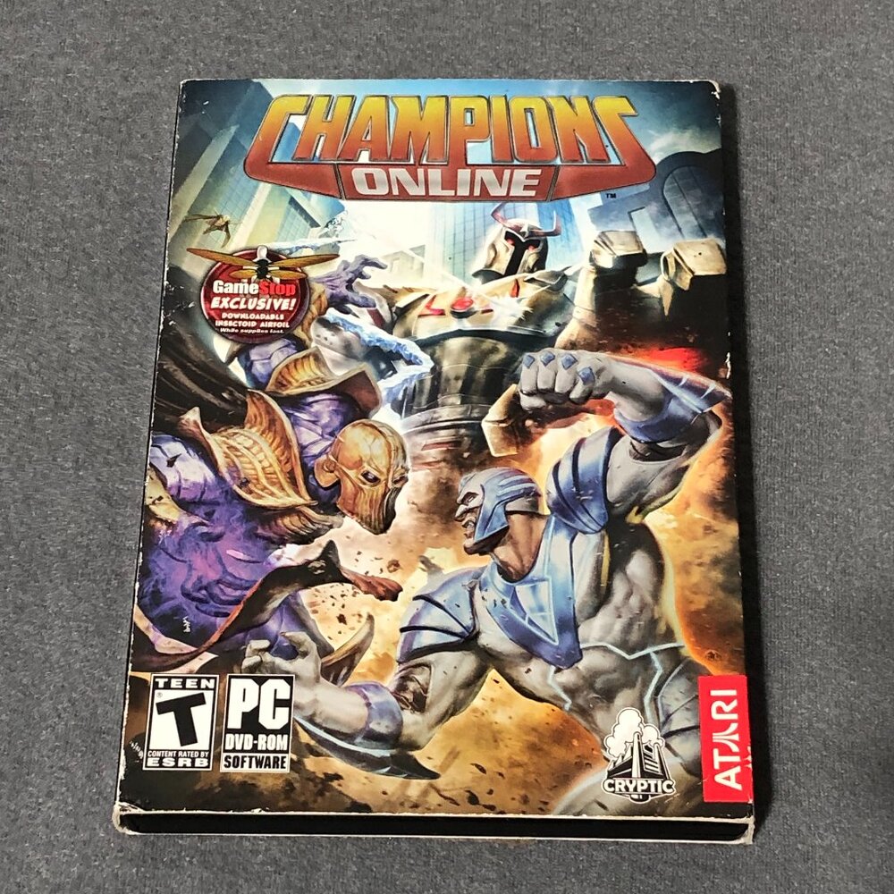 Atari Champions Online PC DVD ROM Video Game 2009